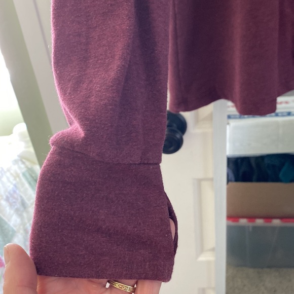 Danskin cowl neck wrap tunic top - Picture 5 of 10